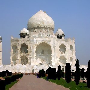 Anwendungsbeispiel für das Filter Ölgemälde